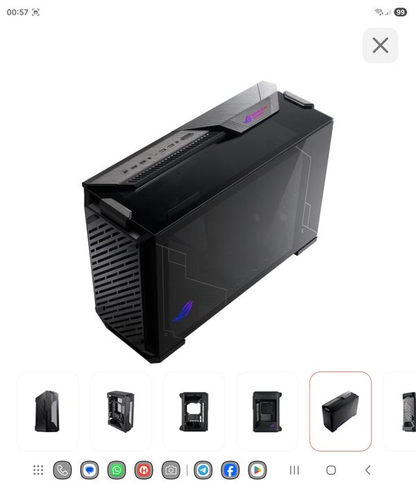 Корпус ASUS ROG Z11 GR101 черный