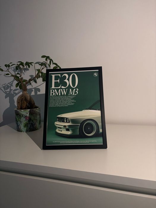 Poster Bmw  E30
