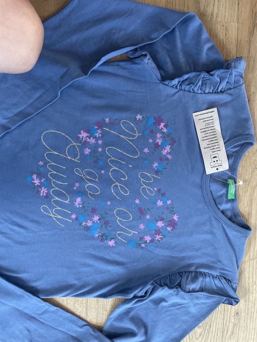 -45% страхотна нова блуза benetton 100% памук