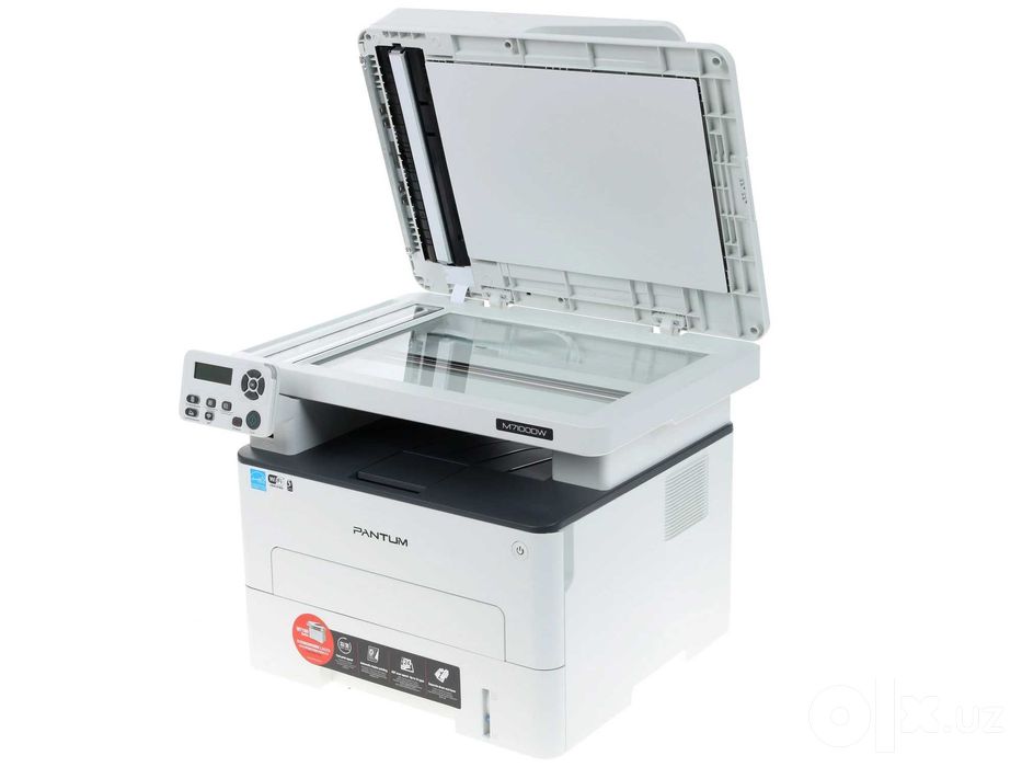 - МФУ Pantum M7100DW (A4, 33 стр/мин, 256Mb, Duplex, USB, LAN, Wi-Fi)