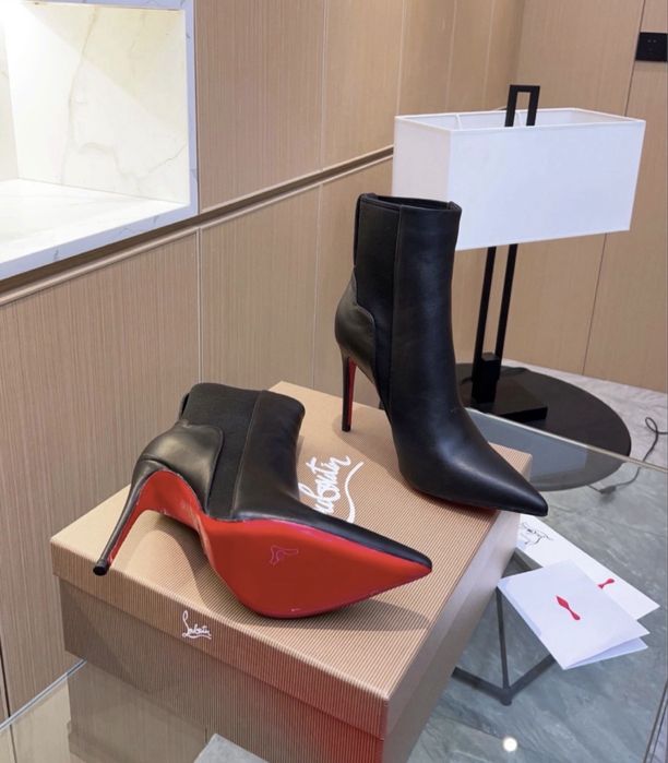 Cizme Christian Louboutin piele naturala pe comanda