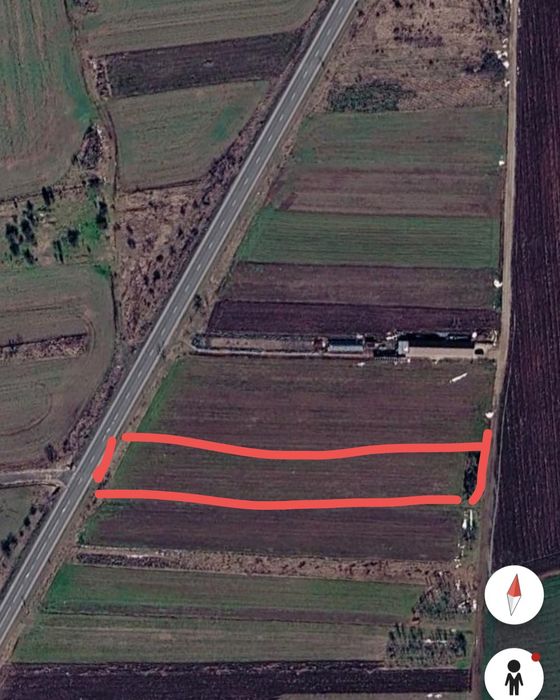 Teren  2000 m2 ,stradal D.N. 6 ,Naipu.