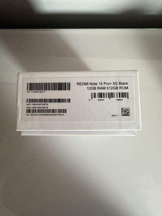 Xiaomi Redmi Note 15 Pro+ 512GB ca nou