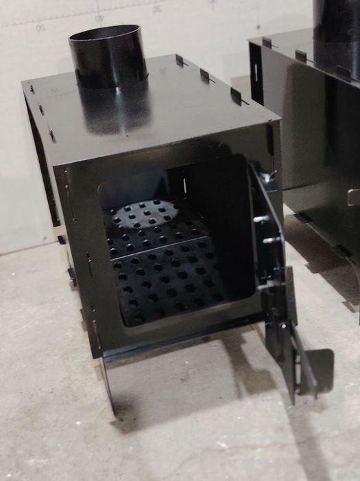 печка буржуйка 35м2