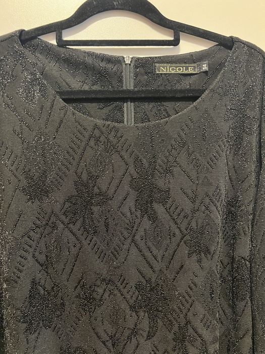 Платье женское, размер 52, черное