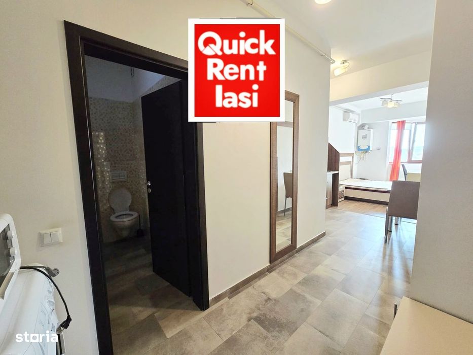 Palas Mall Lazar Residence Garsoniera Bloc Nou 400eur