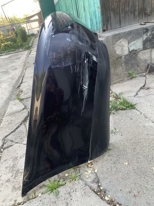 Бампер на ауди А4 с усилителем!