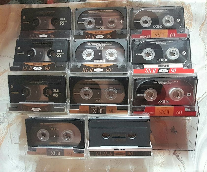 Аудио касети Maxell - хром