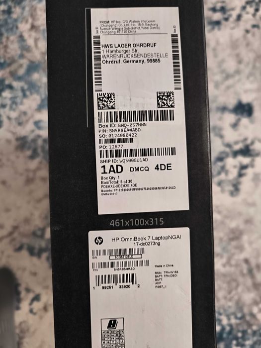 Leptop  omnibook 7 ,nou sigilat .