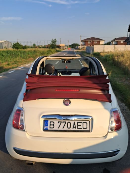 Fiat 500 cabrio anul 2014