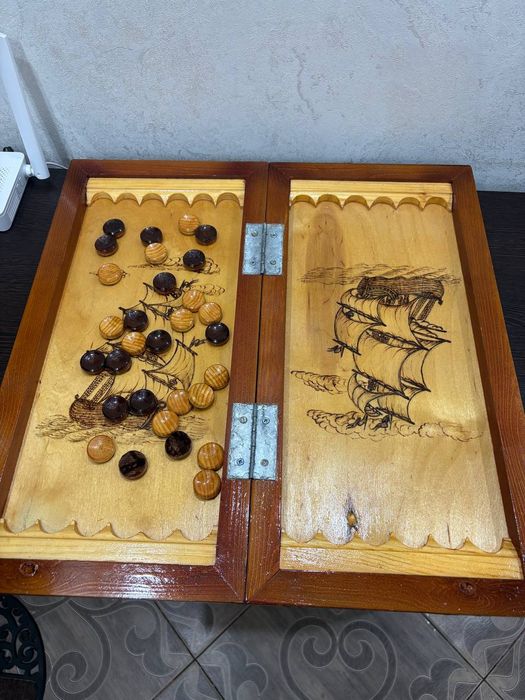 Нарды ручная работа