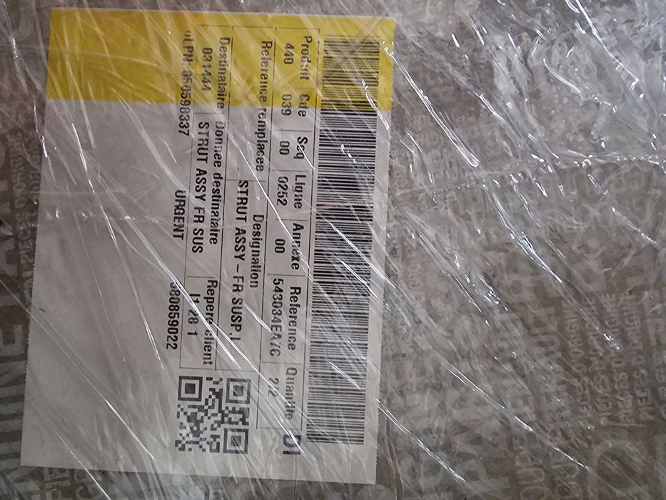 Amortizor Renault kadjar față stanga