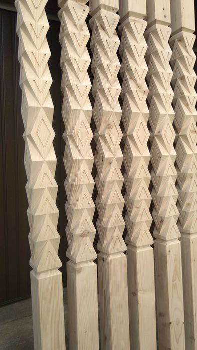 .Stalp sculptat pt. terase, pergole, filigorie, foisor .