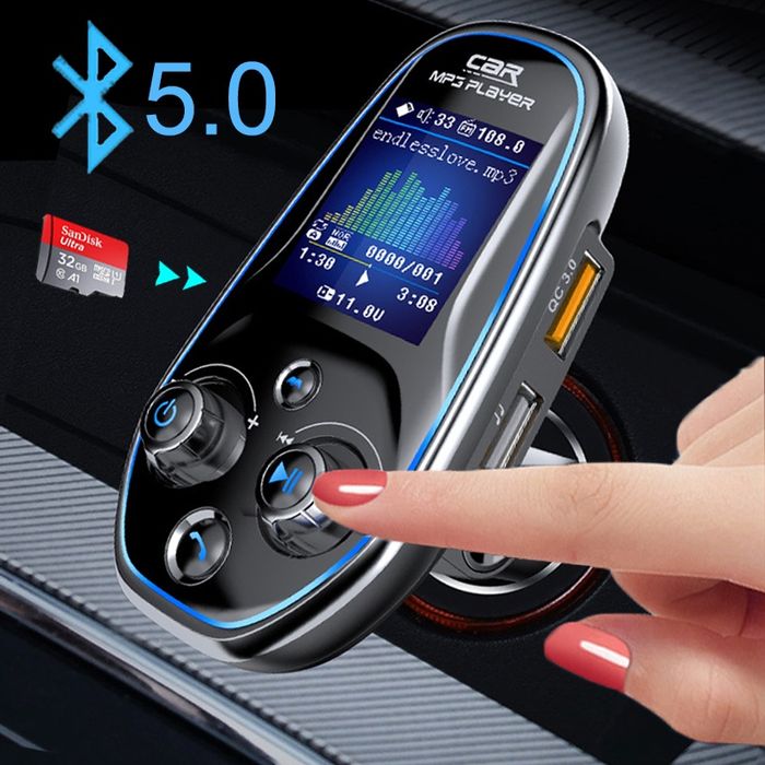 Стерео Bluetooth трансмитер с mp3 player и DSP еквалайзер
