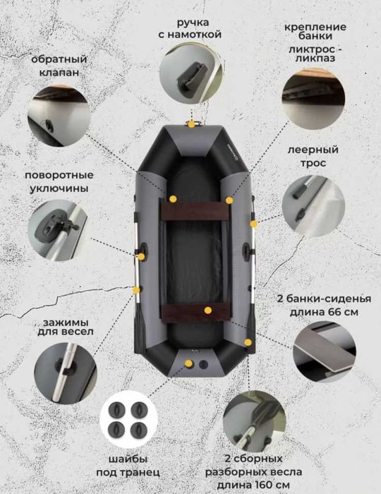 Продам лодку Ruff PRO 280 см