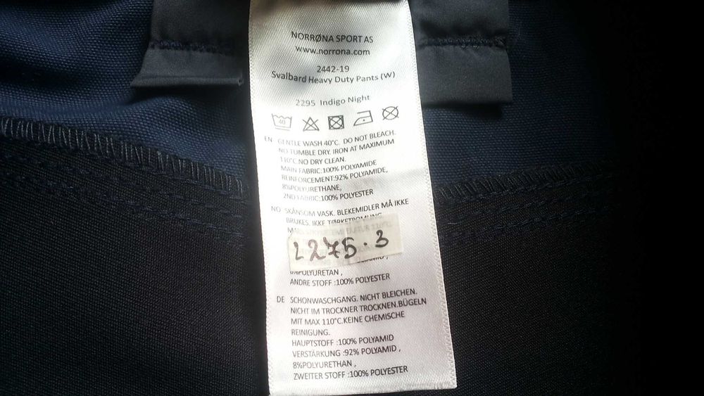 NORRONA Svalbard Heavy Duty Stretch Trouser размер M туристически панталон - 2571