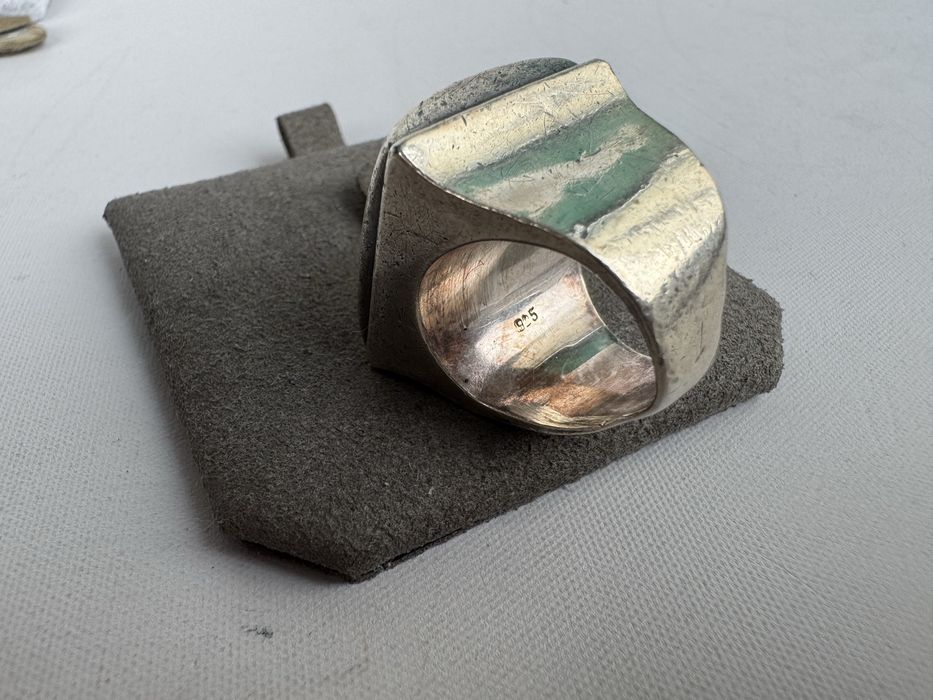Inel masiv din argint