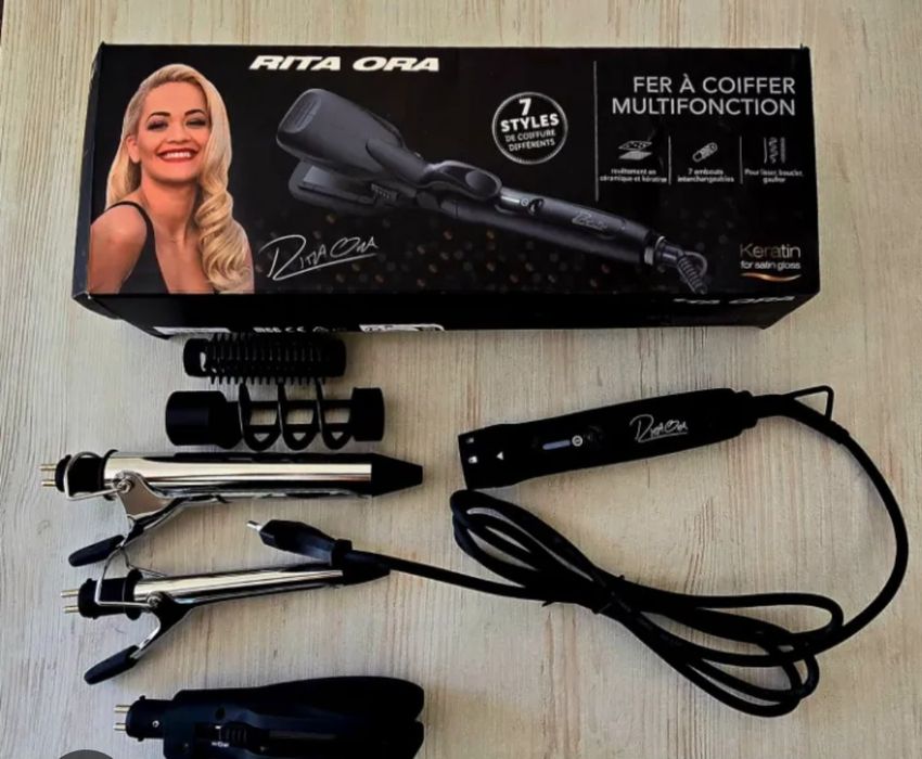 Керамична мултифункционална преса за коса