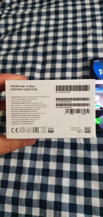 Redmi Note 15 Black 128 GB