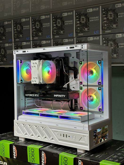 СУПЕР Компьютер Пк Систем блок ryzen 7800x3d / rtx 5060 ti / ddr5 32g
