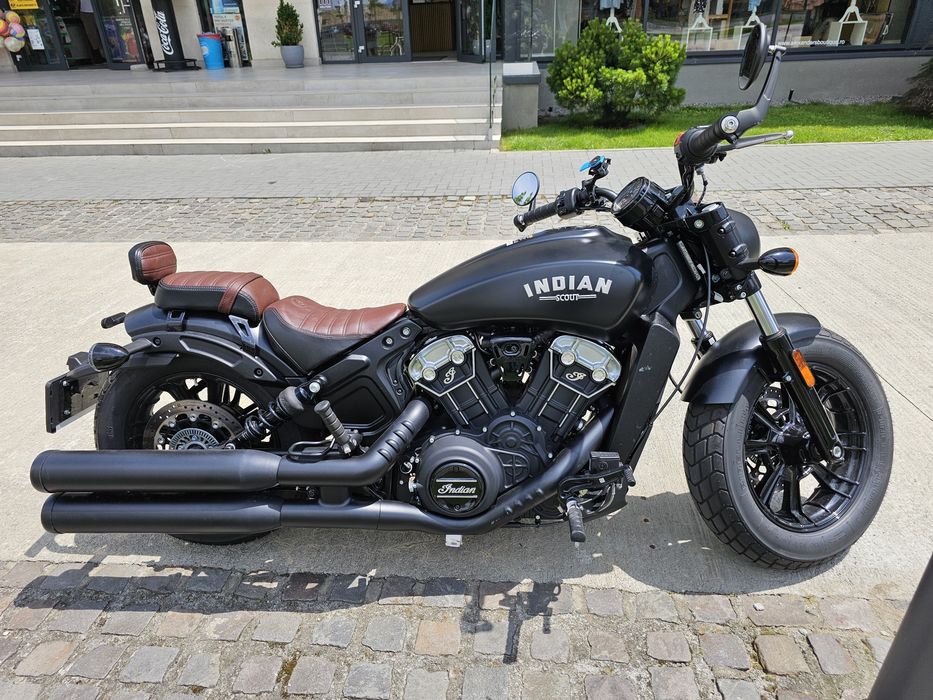 INDIAN SCOUT BOBBER MY2023 black smoke