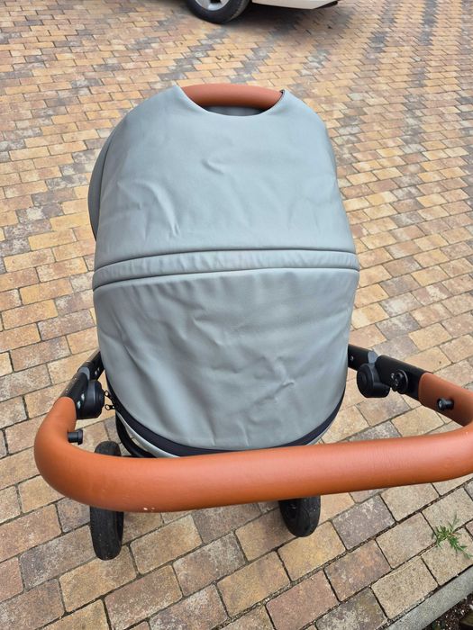 Cărucior 2 în 1 Krausman Topaz Lux Grey – 350 lei