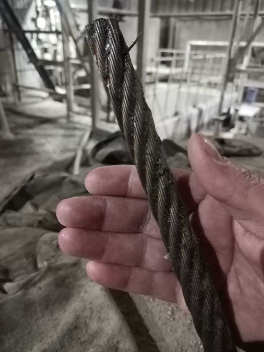 Стальной канат (трос) 18мм Б/У