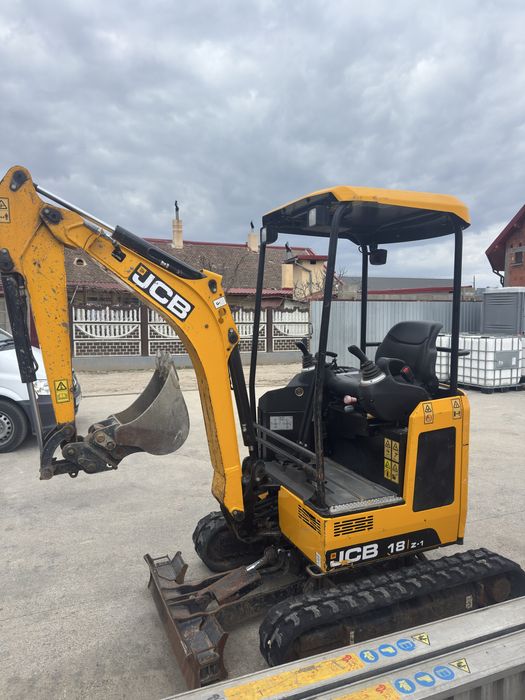 Mini excavator JCB 18/Z-1 recent adus an 2022 stare perfect
