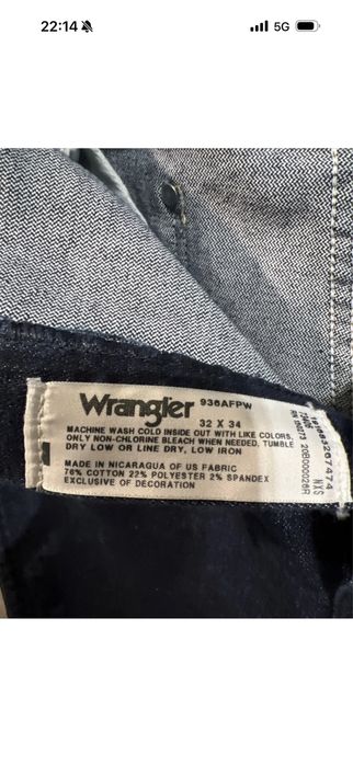 Wrangler бренд, новая джинсы.