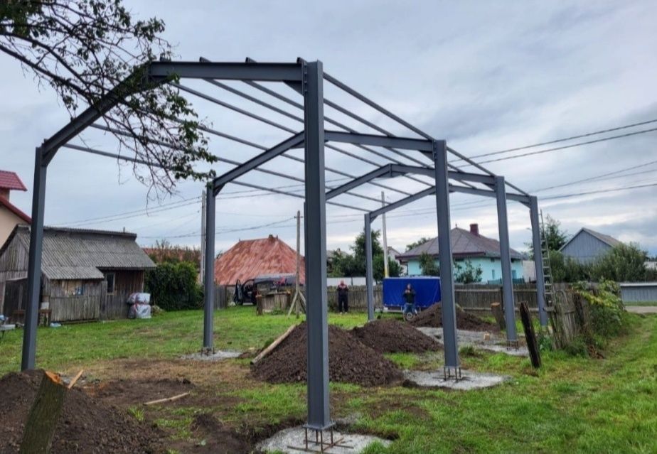 Confecționăm structuri metalice complete diverse tipuri și dimensiuni