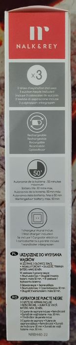 Aspirator puncte negre Aqua Pure Skin – NOU, sigilat cu garanție