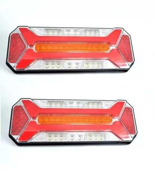 1бр. ЛЕД LED Стоп с динамичен мигач, Неон, Симетрия L=R, 12-24V