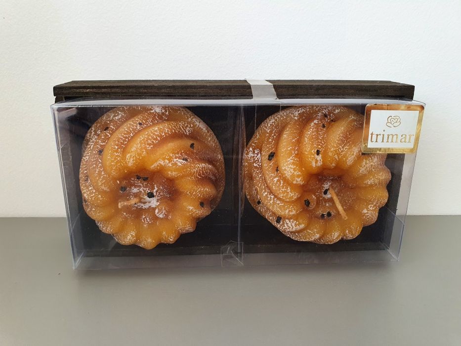 Декоративни свещи във формата на тортички