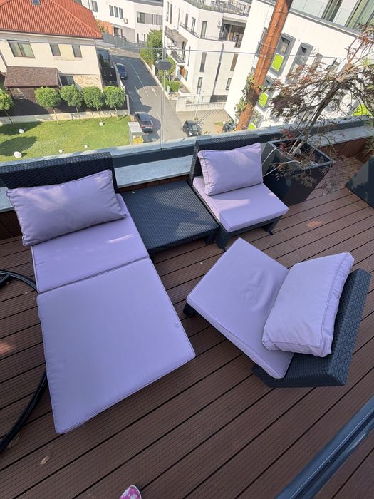 Vand mobilier terasa ratan