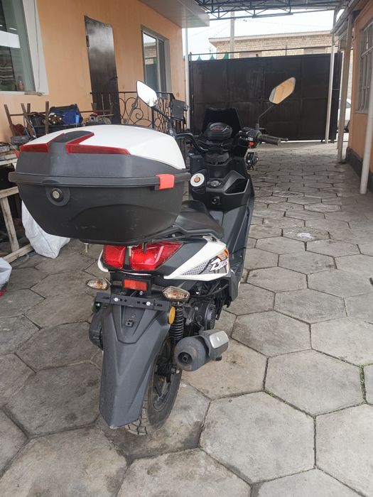 Скутер самурай пробег 998км