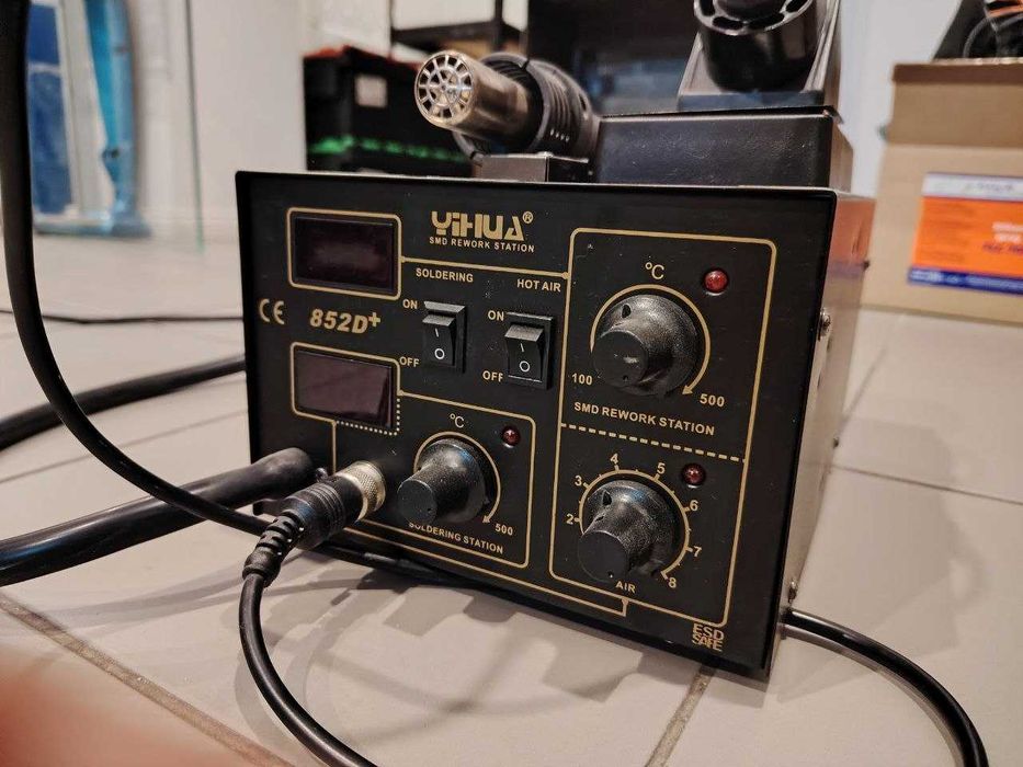 Statie Lipit Ciocan 30W Aer Cald Yihua 852+ (3 Buc disponibile)