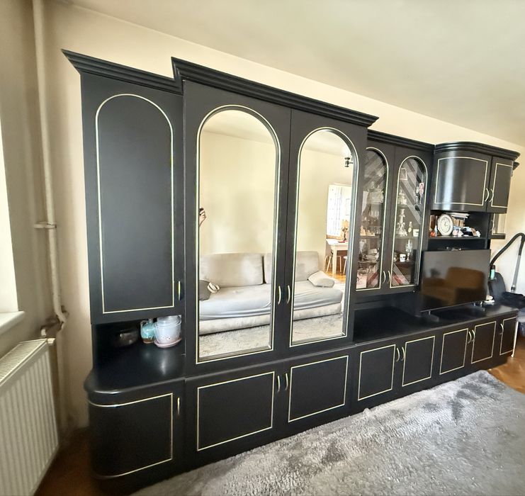Mobila living neagra