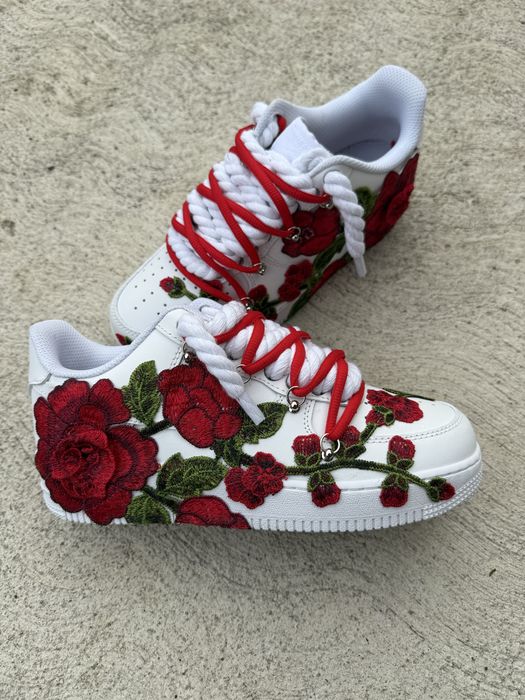 Nike Air Force 1 Red Blossom Edition