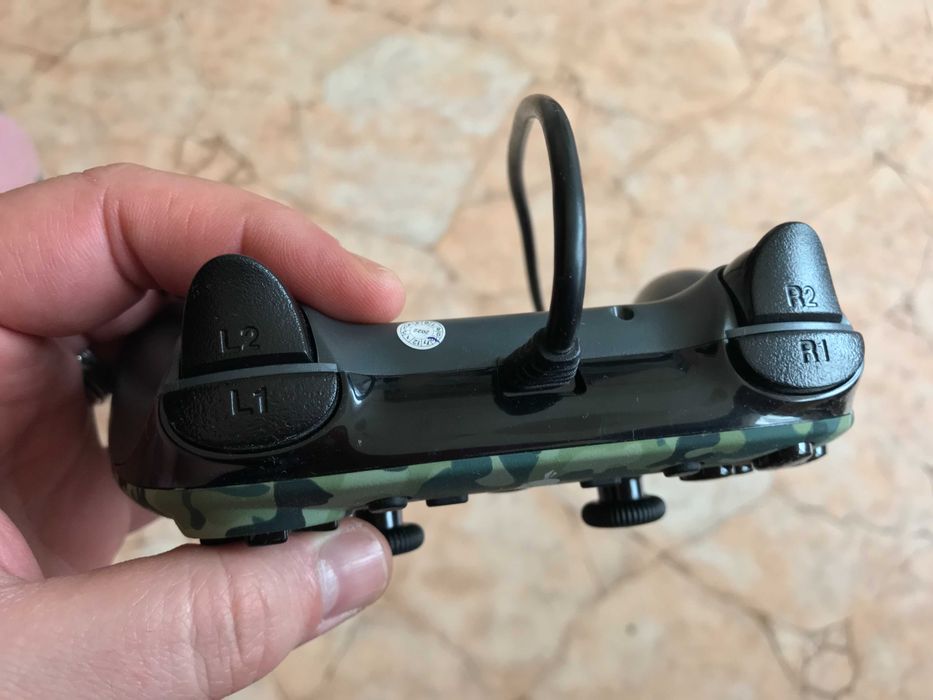 Spartan Gear Hoplite Green Camo, геймърски контролер за PC и PS4