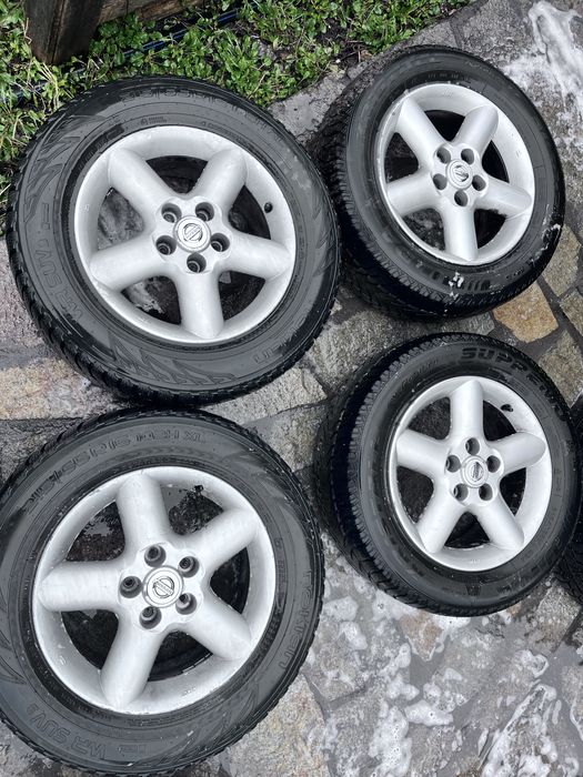 Джанти с гуми nissan x trail t30 215/65/16