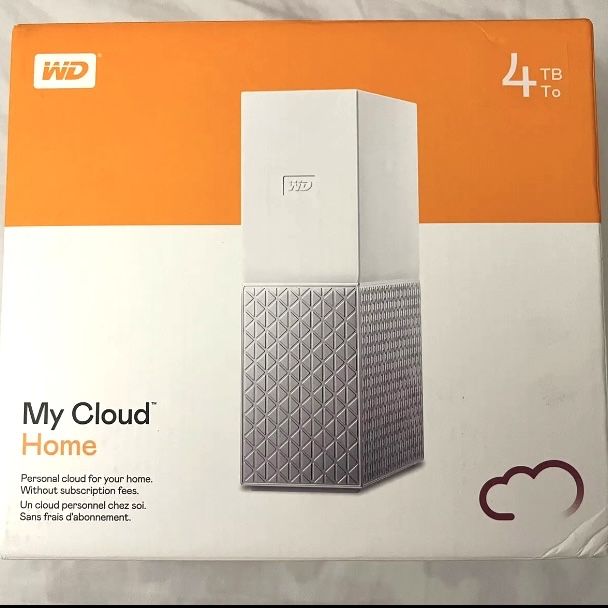 Сетевое хранилище (NAS) WD My Cloud Home 4 TB