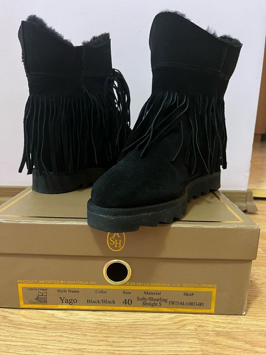 Ghete iarna piele naturala