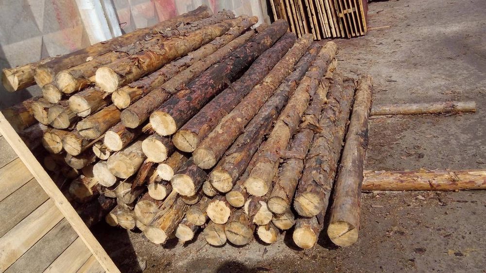 Продам дрова рублены и столбики