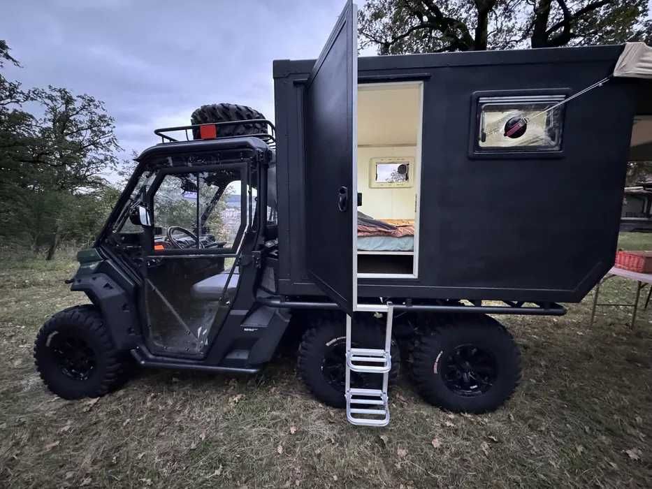 Can-Am Traxter 6x6 Adventure – autorulotă fără egal
