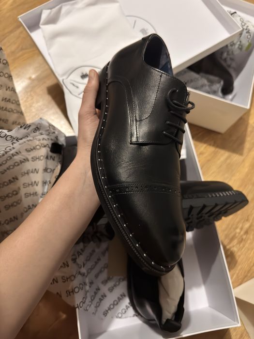 Продам обувь Дерби, 39, BLACK,Черные  SHOQAN
