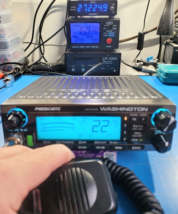 Statie radio CB - President WASHINGTON 2025 (160W)* noua/garantie