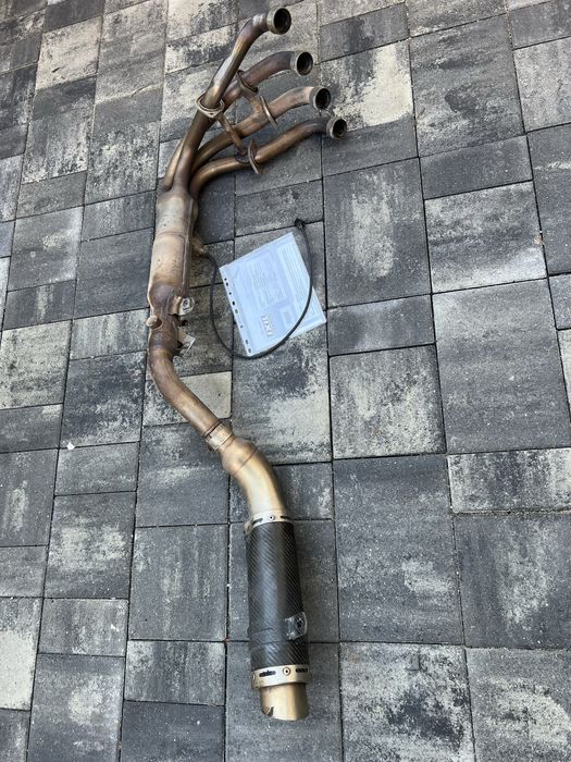 Suzuki gsr 750 galerie evacuare toba completa ixil carbon