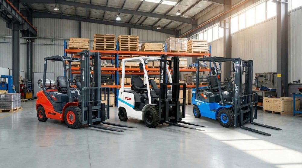 Вилочные погрузчики АССОРТИМЕНТ Дизельные Газобензиновые Электрические