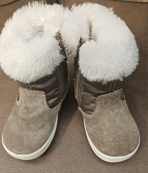 Cizme Primigi din piele pentru fetițe, mărimea 20 EU