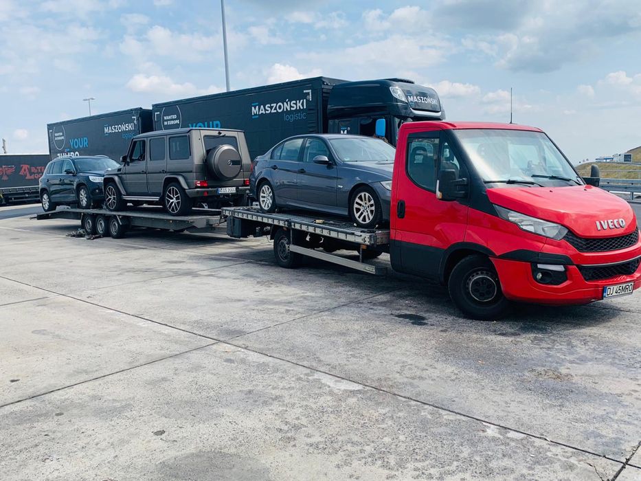 Transport Auto pe plaforma Germania Austria Belgia Olanda